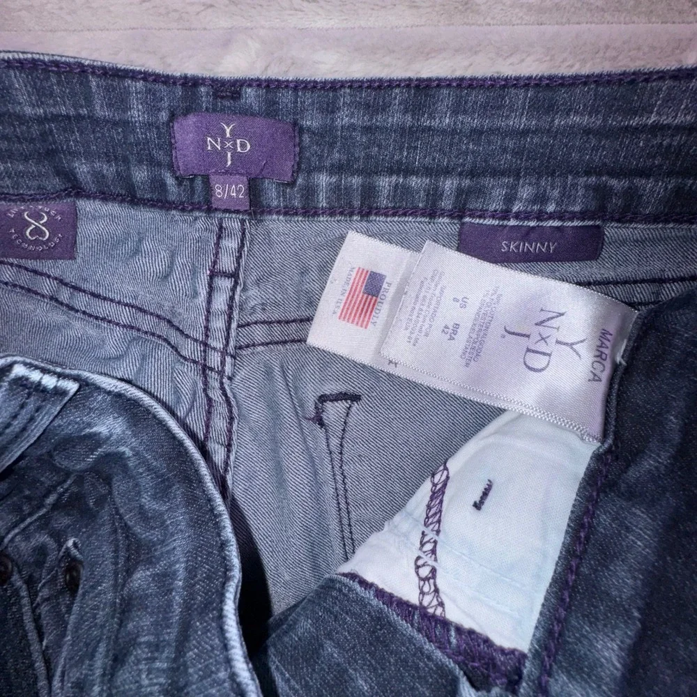 NYDJ Not Your‎ Daughters Jeans Women's 8 Skinny Ankle Lift Tuck Stretch 28x29